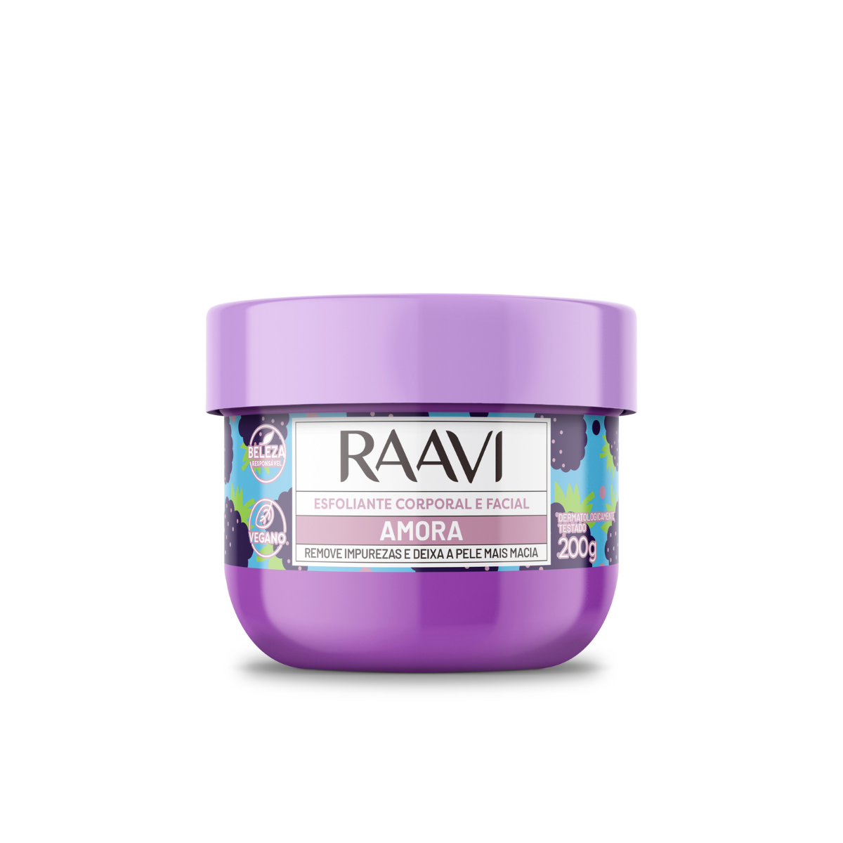 Esfoliante Corporal e Facial Amora 200g –...