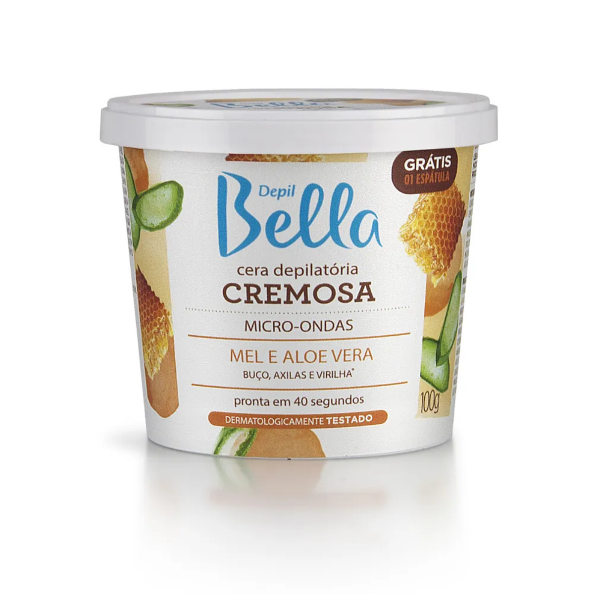 Cera Depilatória Quente Microondas Mel e ...