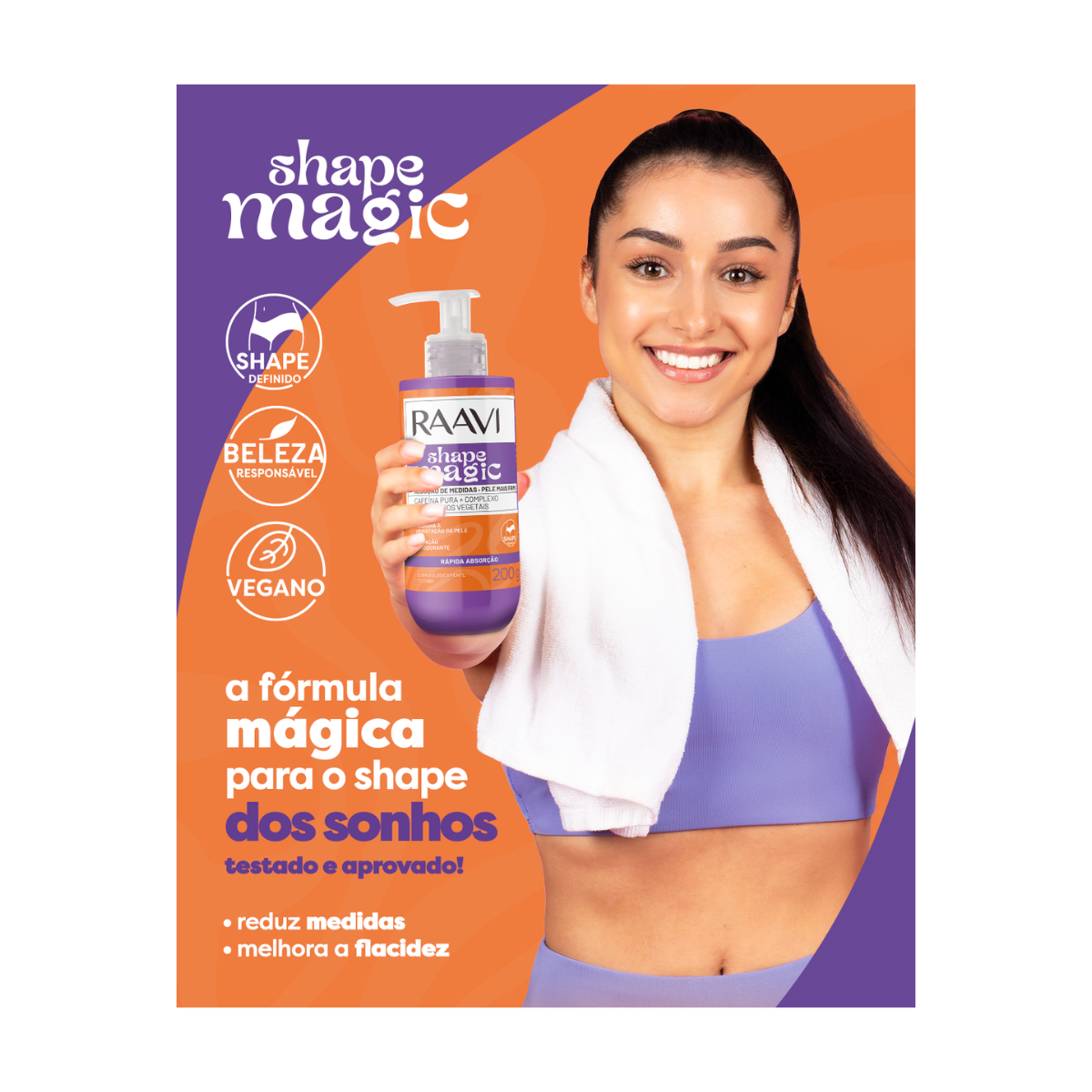 Gel Redutor Shape Magic 200g