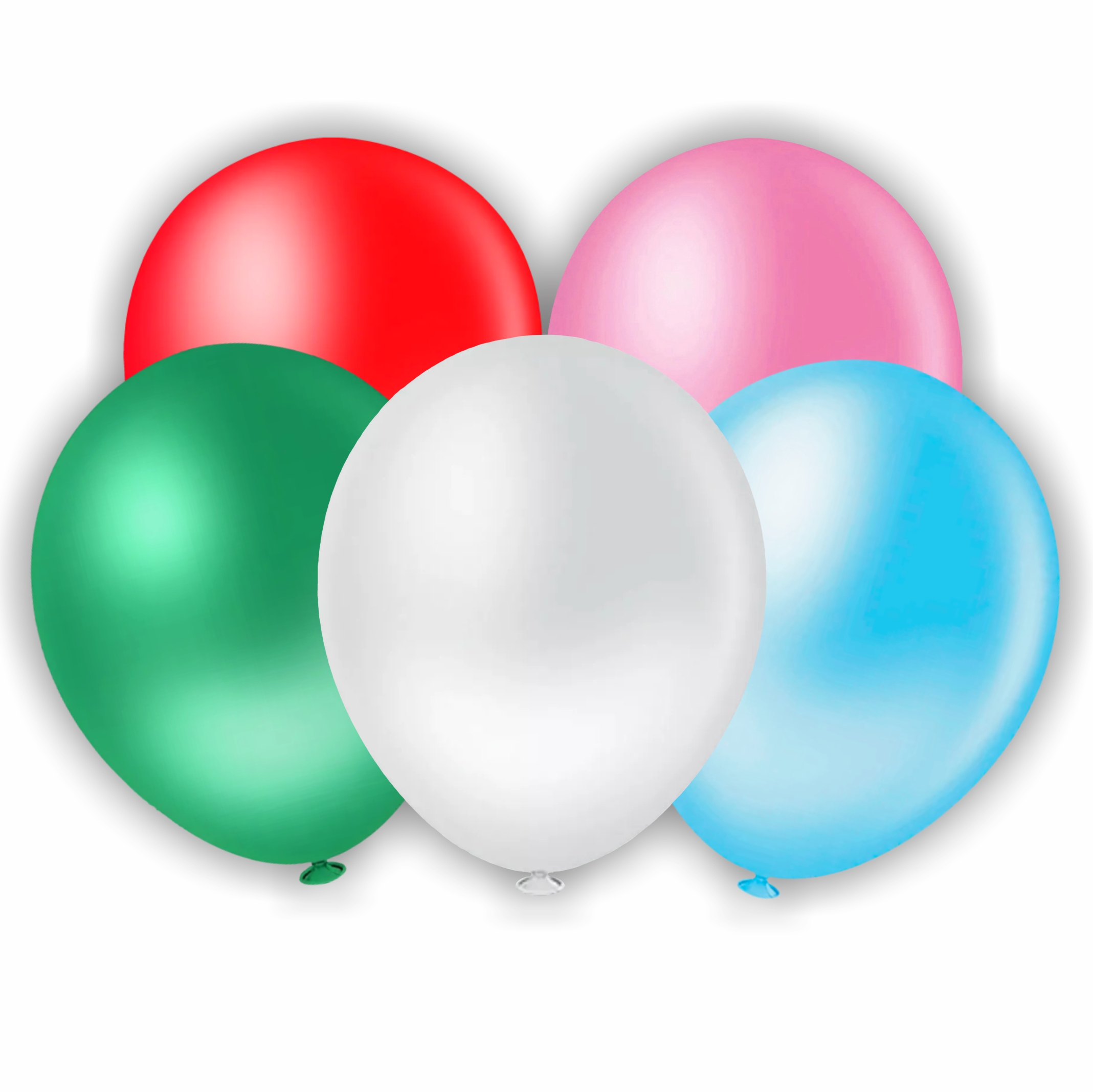 Balão Redondo Liso Sortido 8" 20 Unid.