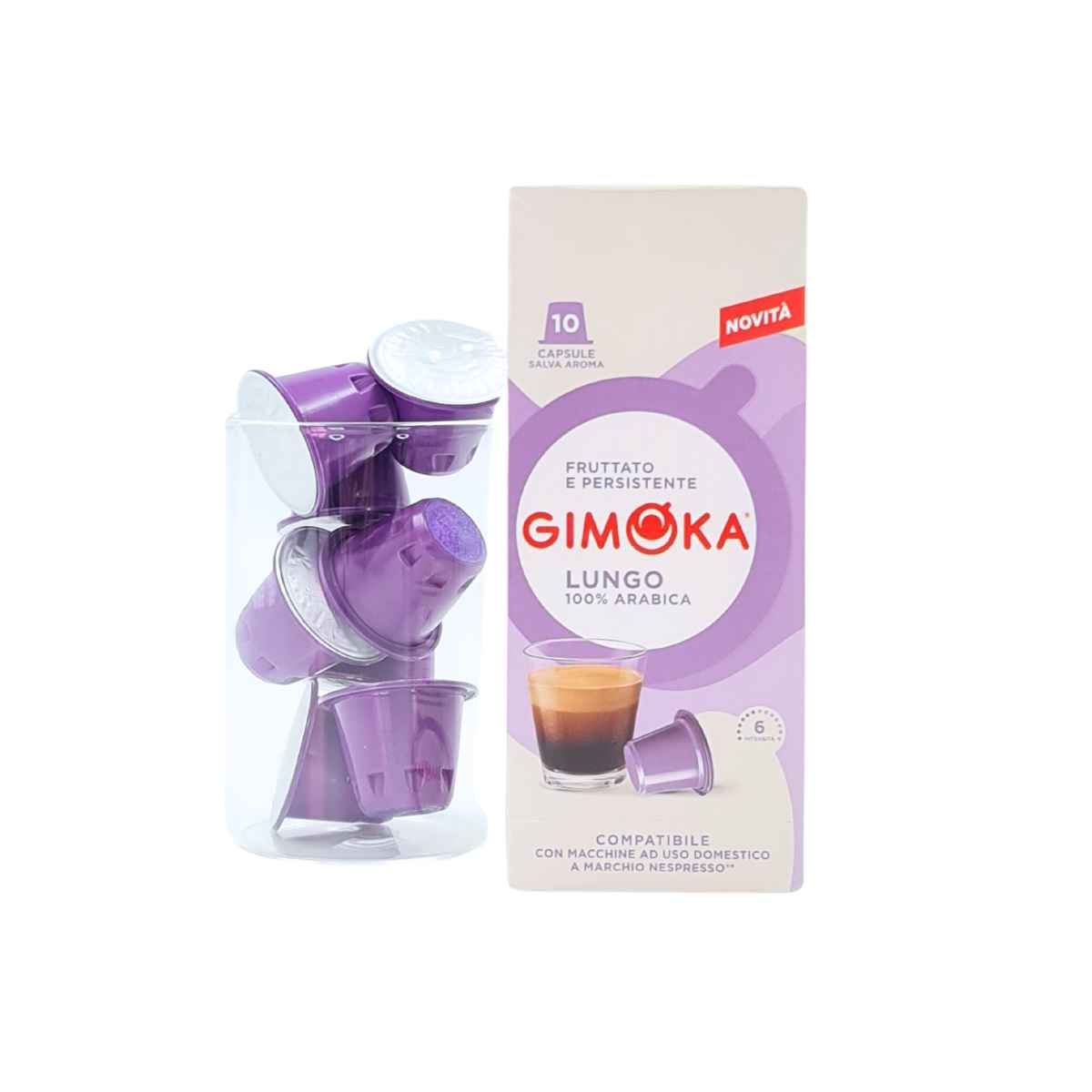 Café em Cápsulas GIMOKA Lungo 100% Arábic...
