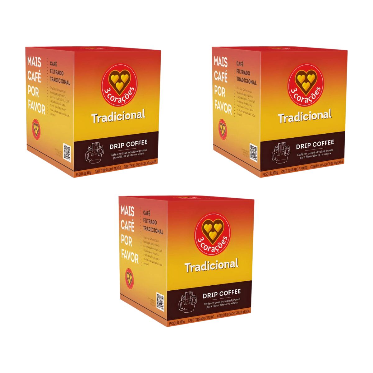 Kit 30 Sachês - Drip Coffee Tradicional 3...